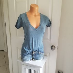 Free People Tee Distressed